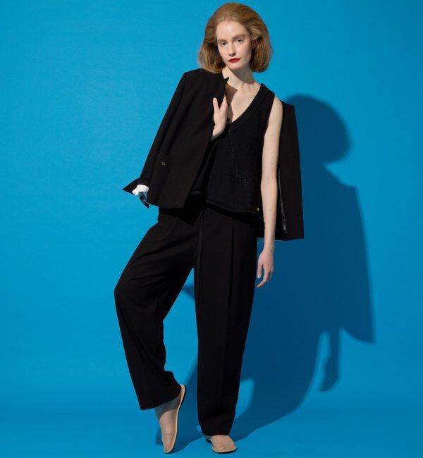  「【CEPIE./セピエ】ノーカラージャケット」|ベスト・ジレ|