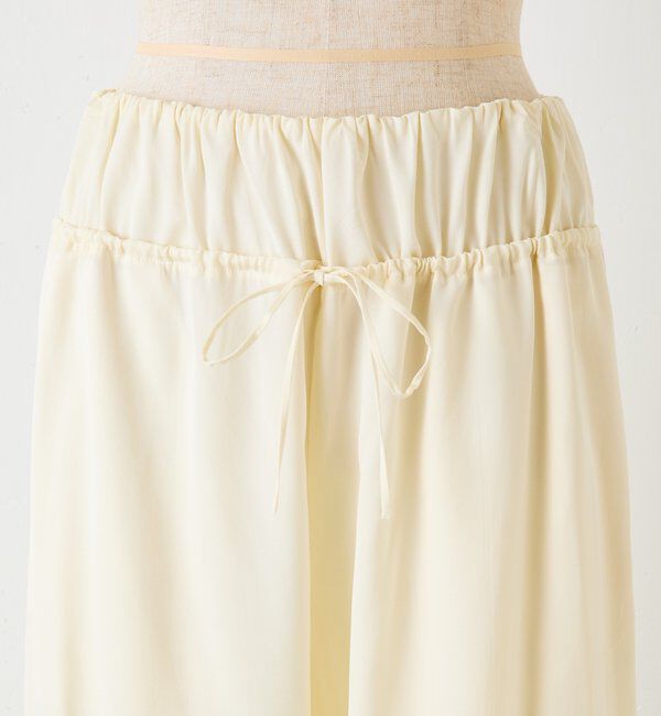  「【CEPIE./セピエ】シルク混リラックスパンツ」|チノ|