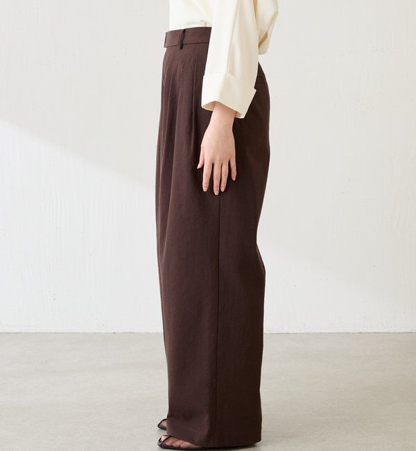  「シェルタリング3タックパンツ」|チノ|