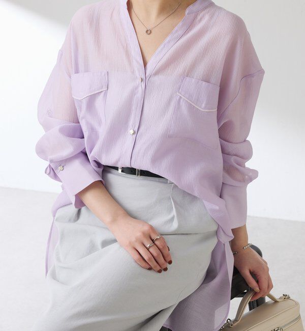  「ヴィンテージライクシアーシャツ」|シャツ・ブラウス|