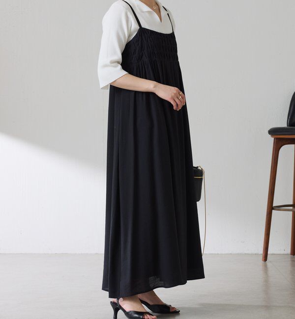  「	ダイヤタックキャミワンピース」|ワンピース|