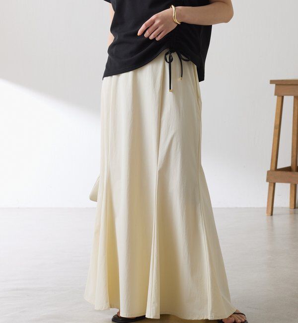  「【Nuel/ ヌエル】ストレッチマーメイドスカート」|スカート|