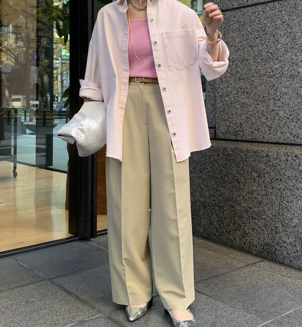  「スクエアニットタンク」|ニット・セーター|