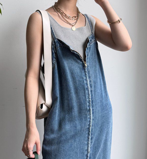  「スクエアニットタンク」|ニット・セーター|