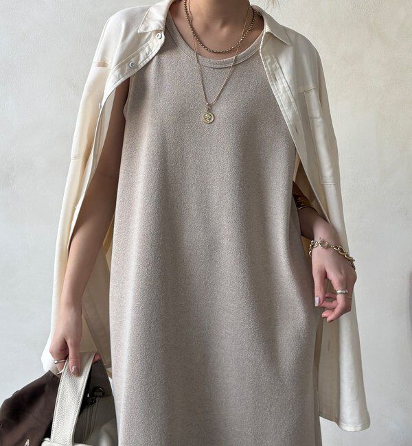  「【全骨格細見え】ブークレーダンボールタンクワンピース」|ワンピース|