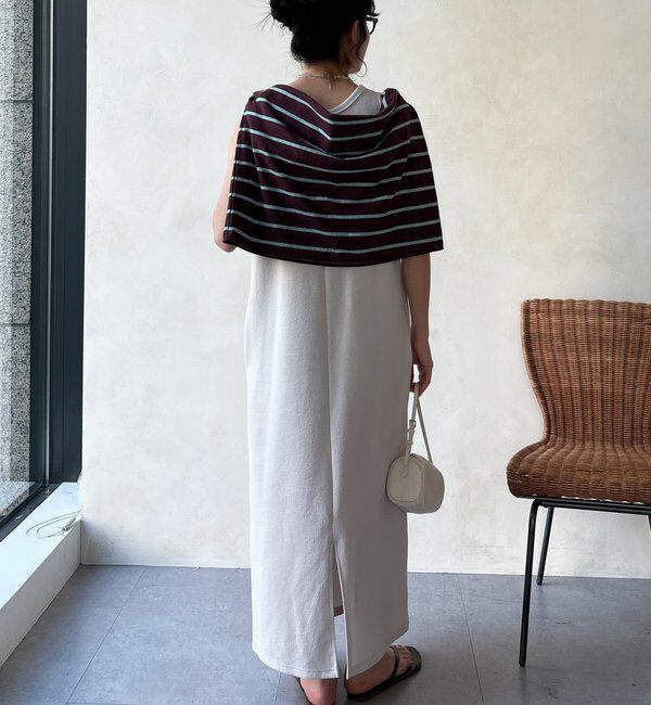  「【全骨格細見え】ブークレーダンボールタンクワンピース」|ワンピース|