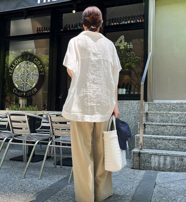  「デニムワイドイージーパンツ」|デニム|