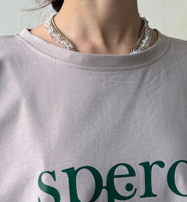  「【WEB限定】オーバーサイズロゴロンTEE」|Tシャツ・カットソー|