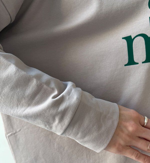  「【WEB限定】オーバーサイズロゴロンTEE」|Tシャツ・カットソー|