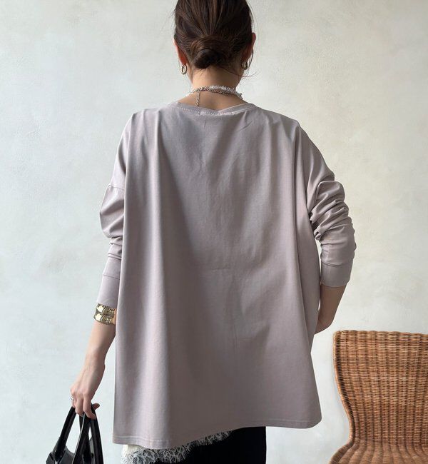  「【WEB限定】オーバーサイズロゴロンTEE」|Tシャツ・カットソー|