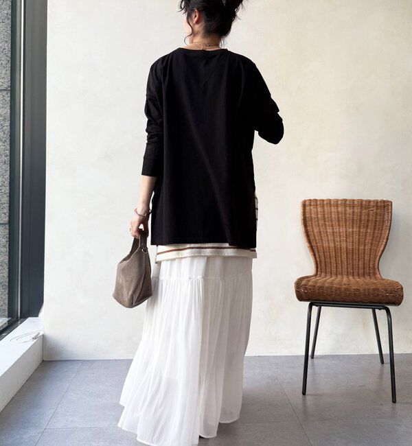  「【WEB限定】オーバーサイズロゴロンTEE」|Tシャツ・カットソー|