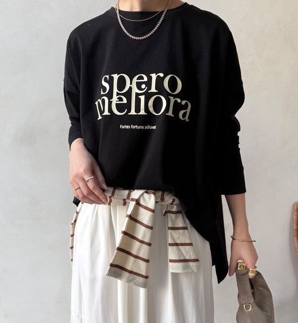  「【WEB限定】オーバーサイズロゴロンTEE」|Tシャツ・カットソー|