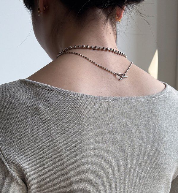  「【REI企画カラーあり】スクエアニットロングスリーブプルオーバー」|ニット・セーター|