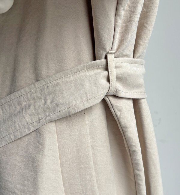  「【WEB限定】スウェードライクトレンチコート」|その他|