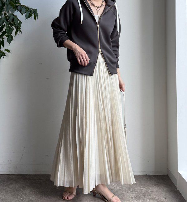  「ランダムプリーツスカート」|スカート|