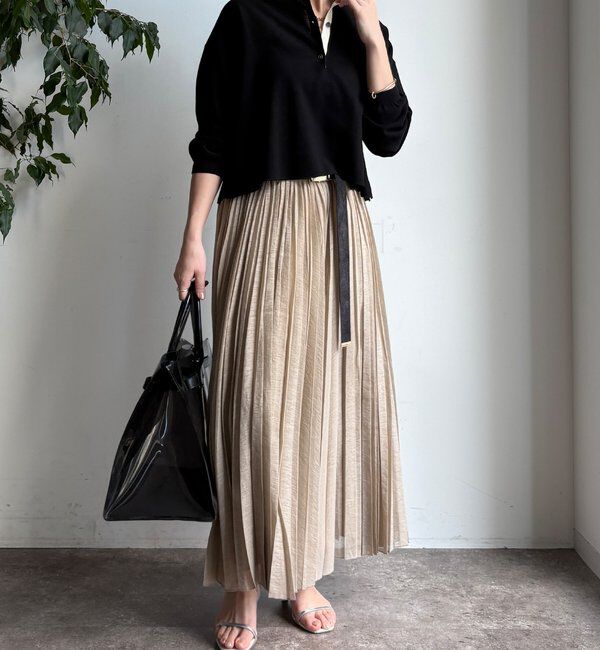  「ランダムプリーツスカート」|スカート|