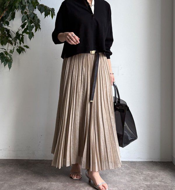  「ランダムプリーツスカート」|スカート|