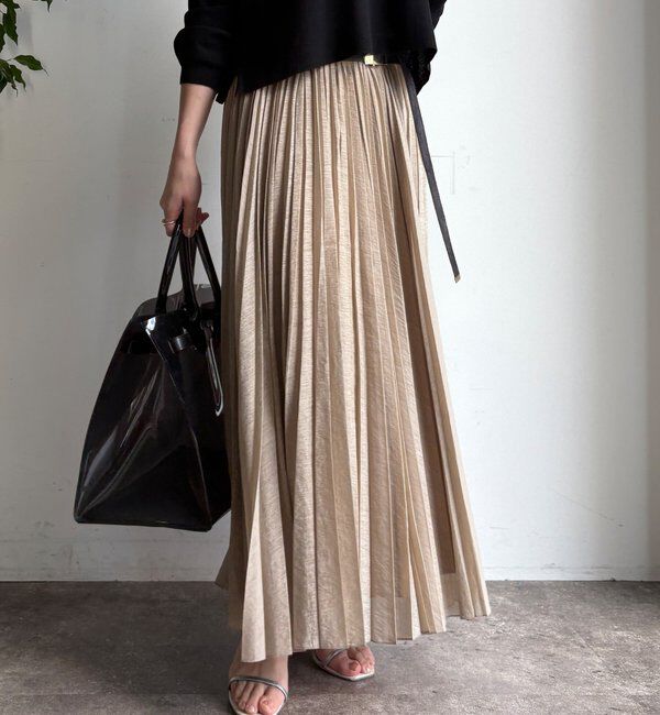  「ランダムプリーツスカート」|スカート|