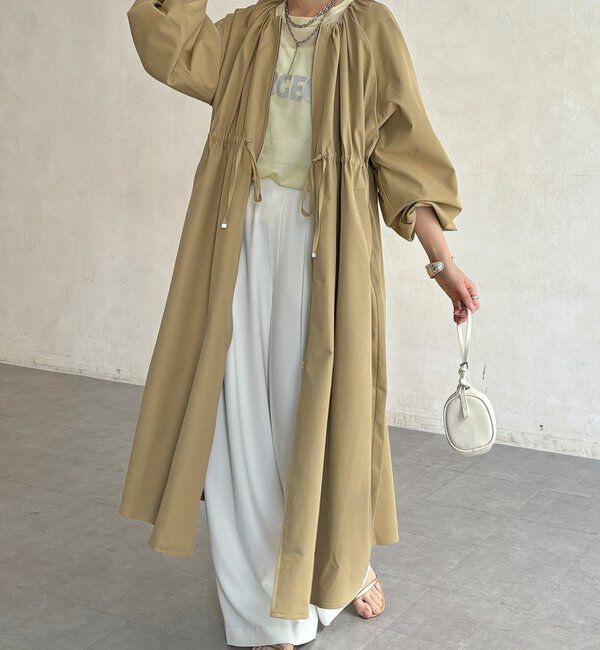  「【WEB限定】バルーンスリーブドロストコート」|その他|