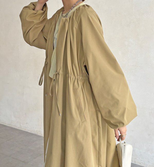  「【WEB限定】バルーンスリーブドロストコート」|その他|