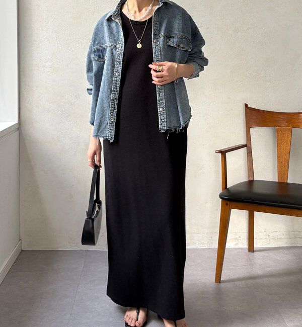  「【セットアップ可能】デニムショートシャツ」|シャツ・ブラウス|