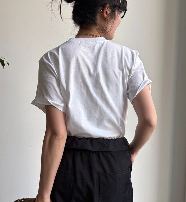  「voileワンポイントフロッキーロゴTEE」|Tシャツ・カットソー|
