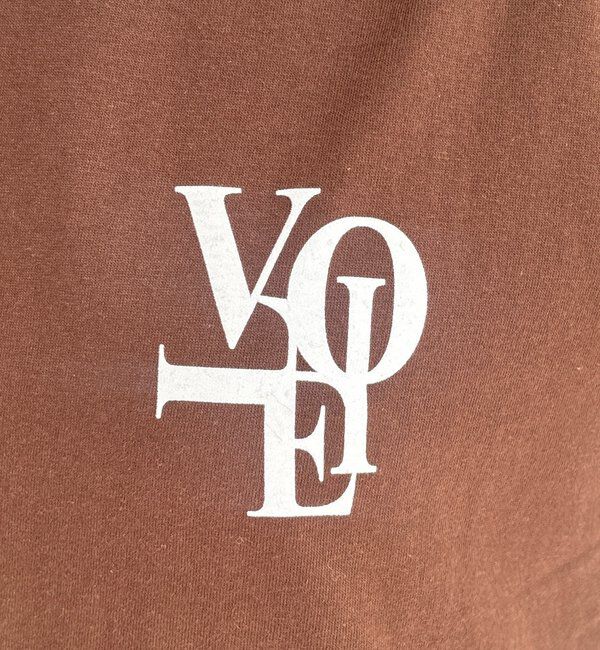  「voileワンポイントフロッキーロゴTEE」|Tシャツ・カットソー|