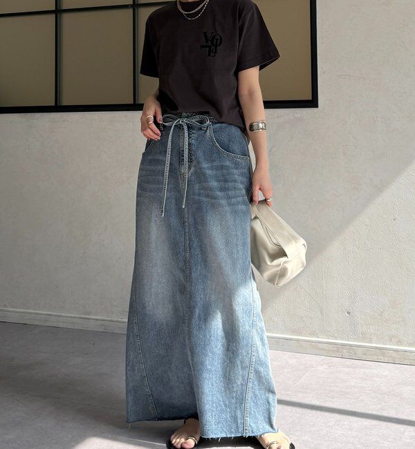  「voileワンポイントフロッキーロゴTEE」|Tシャツ・カットソー|