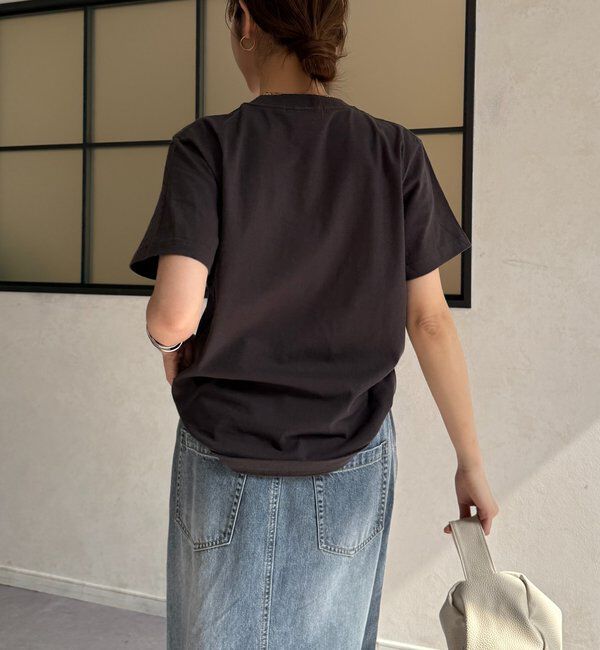  「voileワンポイントフロッキーロゴTEE」|Tシャツ・カットソー|