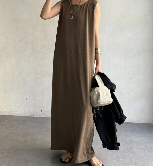  「ハイツイストタンクロングワンピース」|ワンピース|