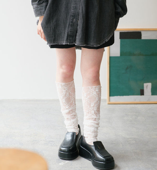  「レースハイソックス」|ソックス|