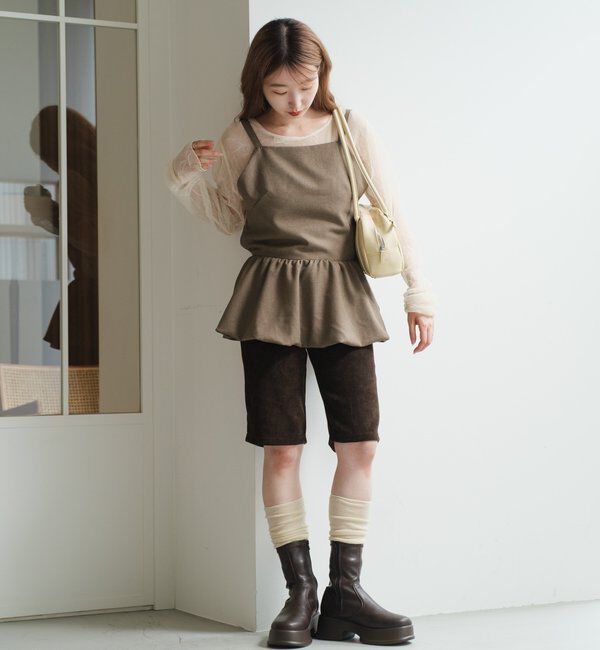  「バルーンキャミビスチェ」|シャツ・ブラウス|