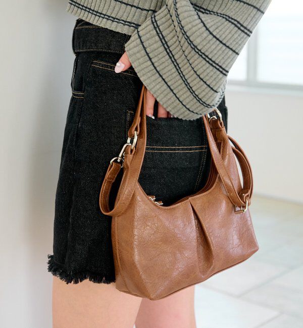  「【2026SSカタログ/4色展開】カラバリワンハンドルminiバッグ」|トートバッグ|