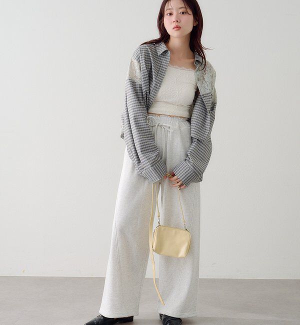  「パッチワークレースシャツ」|シャツ・ブラウス|