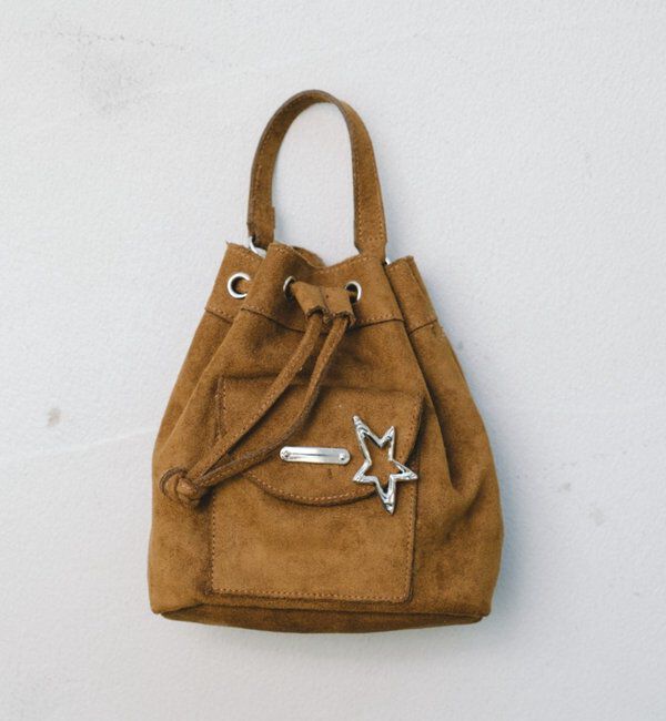  「【2026SSカタログ/4色展開】スエードミニバッグ」|トートバッグ|