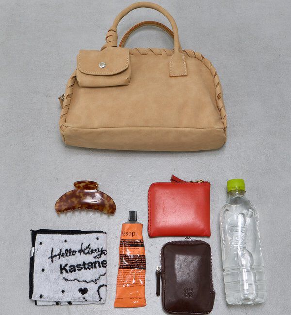  「【2WAY/500mlペットボトル収納可】ケースチャーム付ボストンバッグ」|ボストンバッグ|