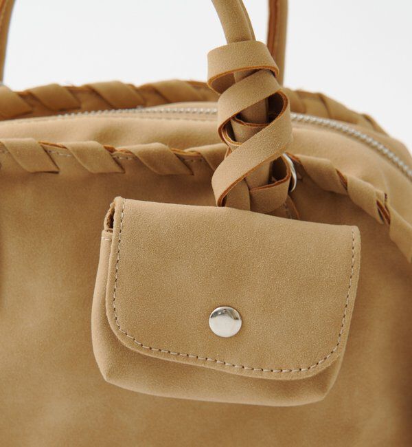  「【2WAY/500mlペットボトル収納可】ケースチャーム付ボストンバッグ」|ボストンバッグ|