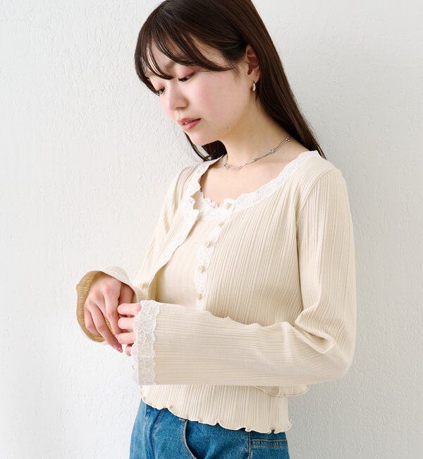  「レースアンサンブルSET」|Tシャツ・カットソー|