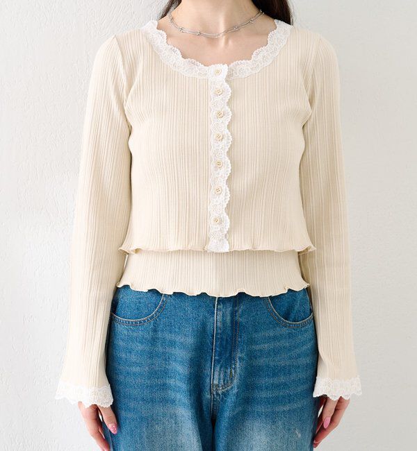  「レースアンサンブルSET」|Tシャツ・カットソー|