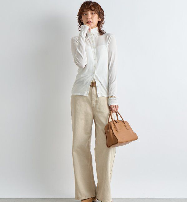  「【キレイめにもカジュアルにも】レザーボストン」|トートバッグ|