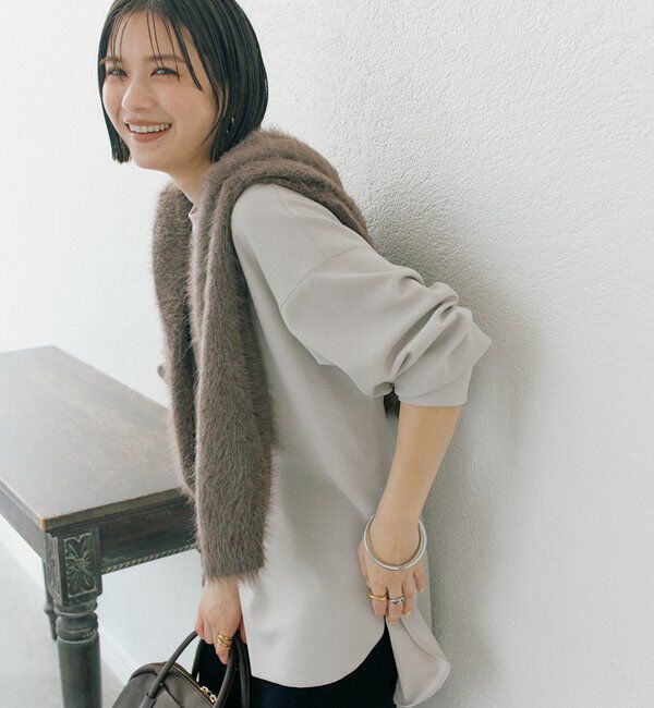  「カットジョーゼットライトプルオーバー」|Tシャツ・カットソー|