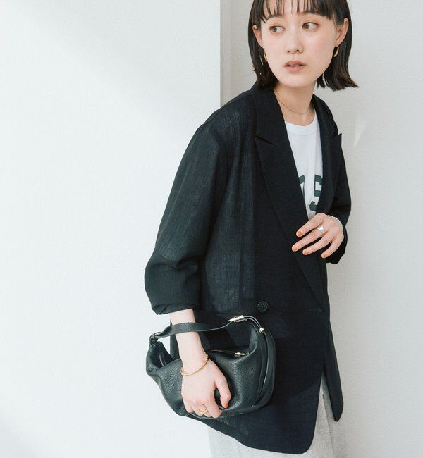  「予約【新色追加/ウォッシャブル】シアースラブオーバージャケット」|テーラードジャケット|