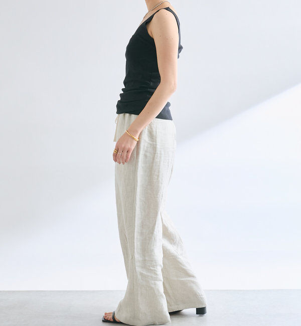  「【新色追加/RIVE DROITE 名品インナー】シームレスタンク」|キャミソール|