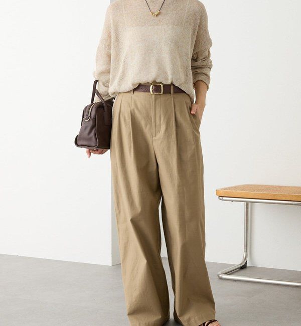  「メランジルーズニット」|ニット・セーター|