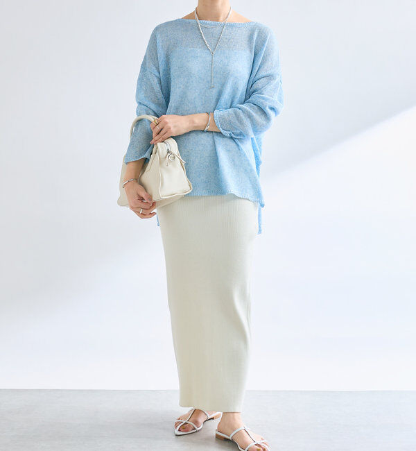  「メランジルーズニット」|ニット・セーター|