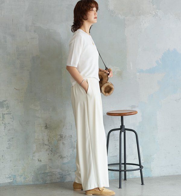  「【接触冷感】ゴブソデニットTee」|ニット・セーター|