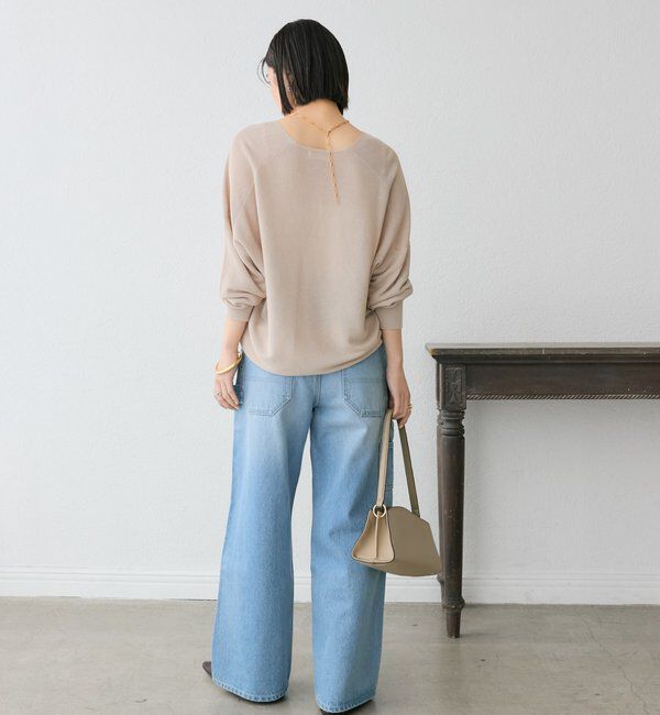  「【華やかな煌めき】ペーパースパングルニット」|ニット・セーター|