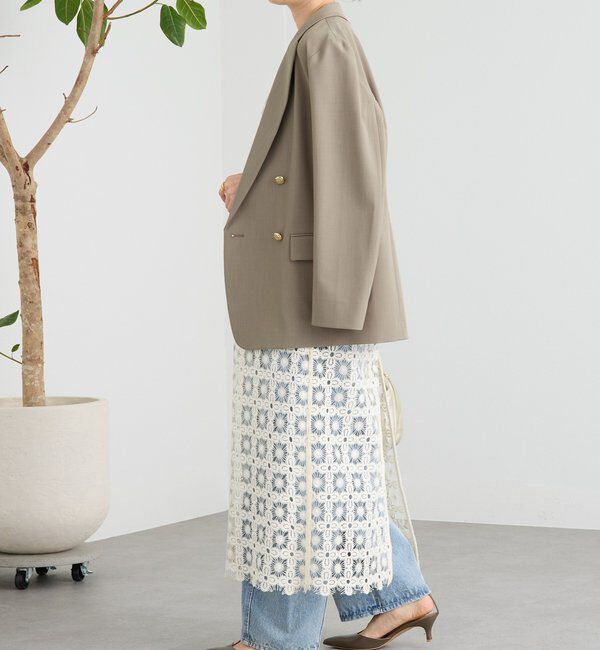  「【着映え】レイヤードレースワンピース」|ワンピース|