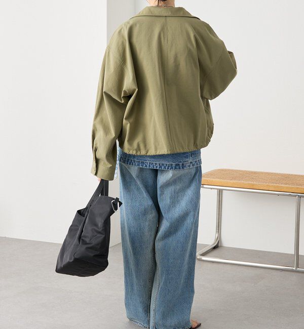  「【A・MONN(アモン)】DENIM apron」|デニム|