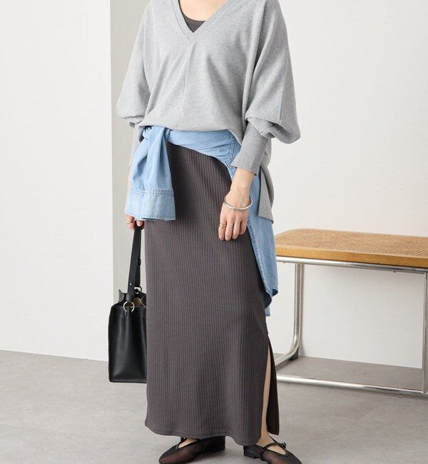  「【シリーズ累計販売数一万枚突破！】2WAYリブタンクワンピース」|ワンピース|